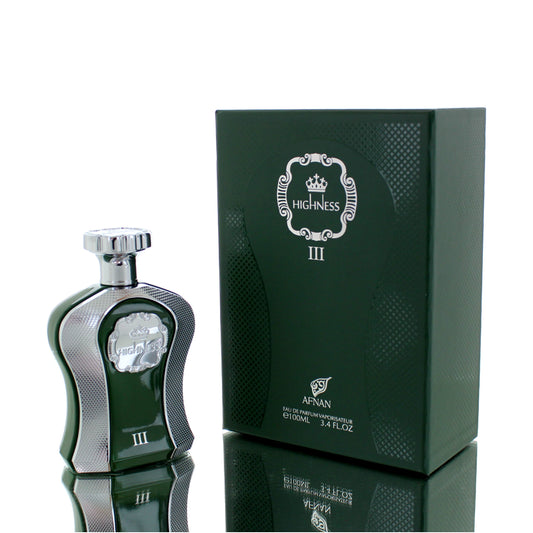 Afnan III His Highness Green For Man Eau De Parfum Perfume Boxed