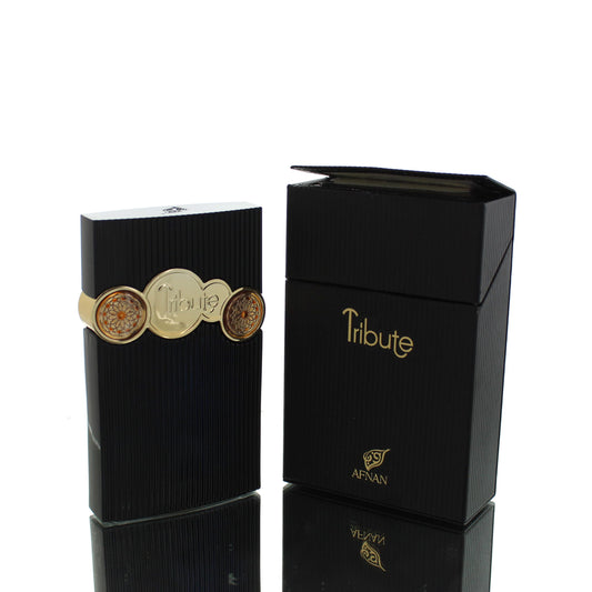 Afnan Tribute Black For Man Eau De Parfum Perfume Boxed