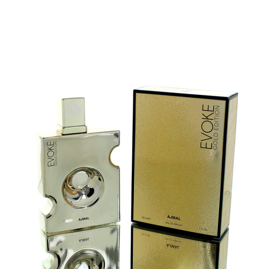 Ajmal Evoke Gold For Man Eau De Parfum Perfume Boxed