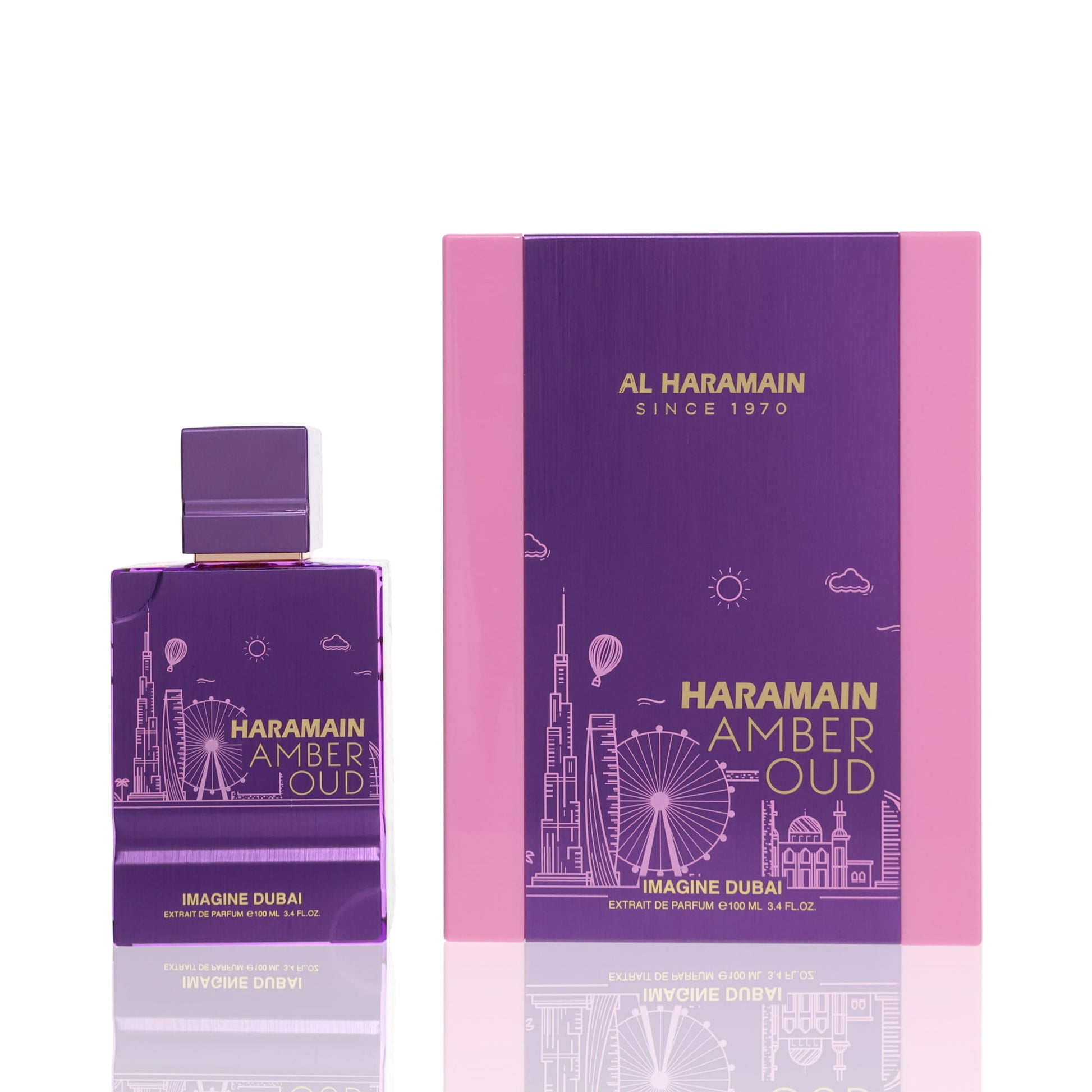 Al Haramain Amber Oud Imagine Dubai Extrait De Parfum Fragrance Boxed