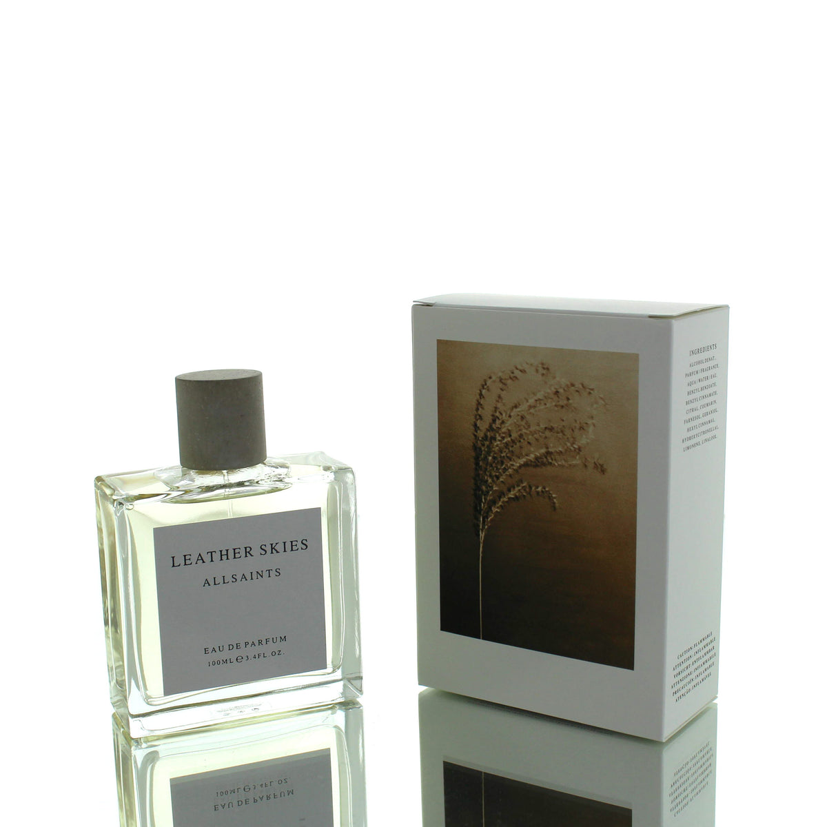 AllSaints Leather Skies For Man/Woman Eau De Parfum Perfume Boxed