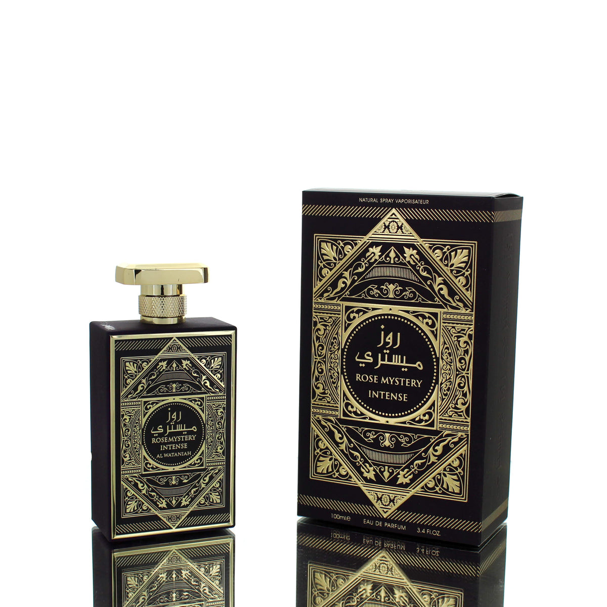 Al Wataniah Rose Mystery Intense (atomic Twist) For Man/Woman Eau De Parfum Perfume Boxed