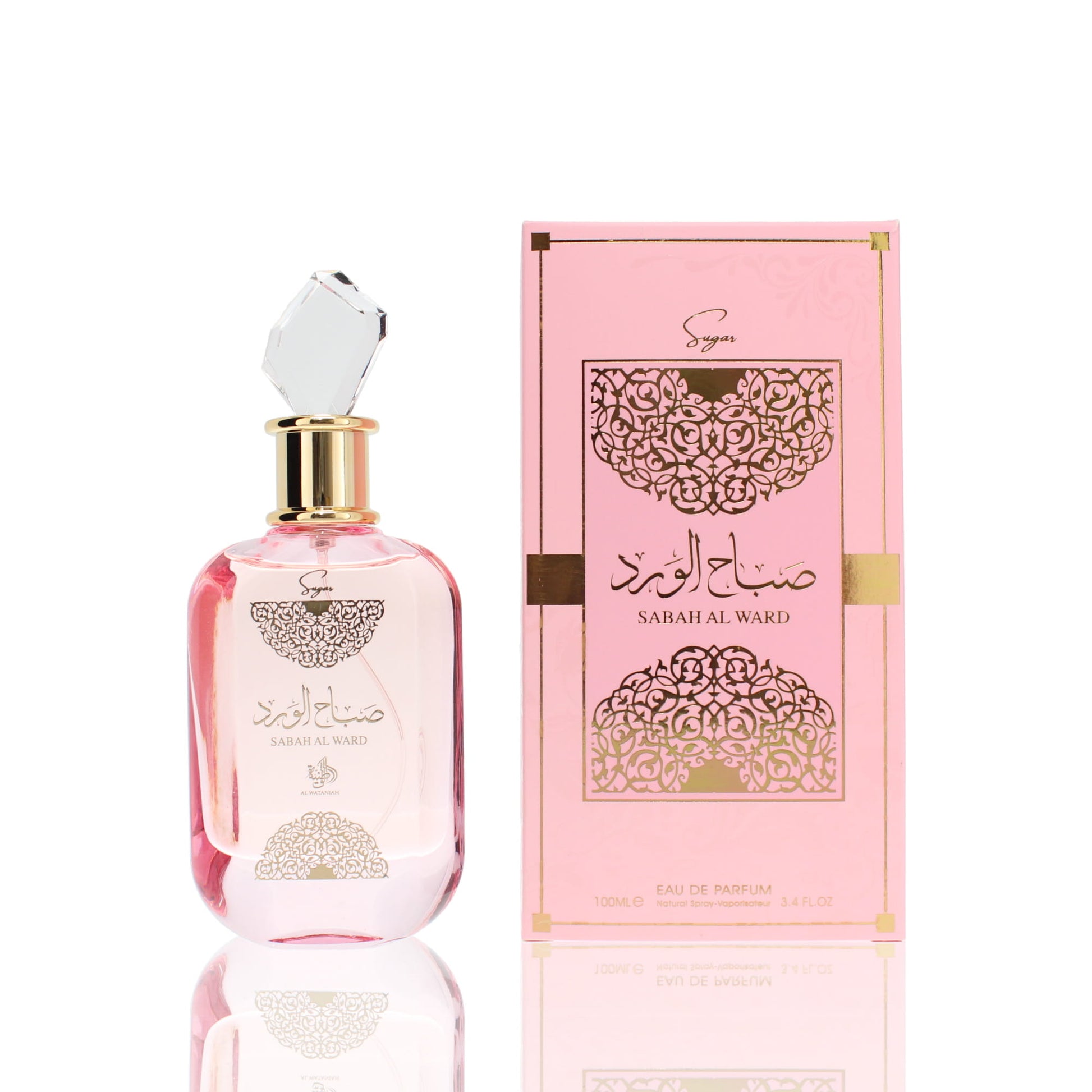 Al Wataniah Sabah Al Ward Sugar Eau De Parfum Fragrance Boxed