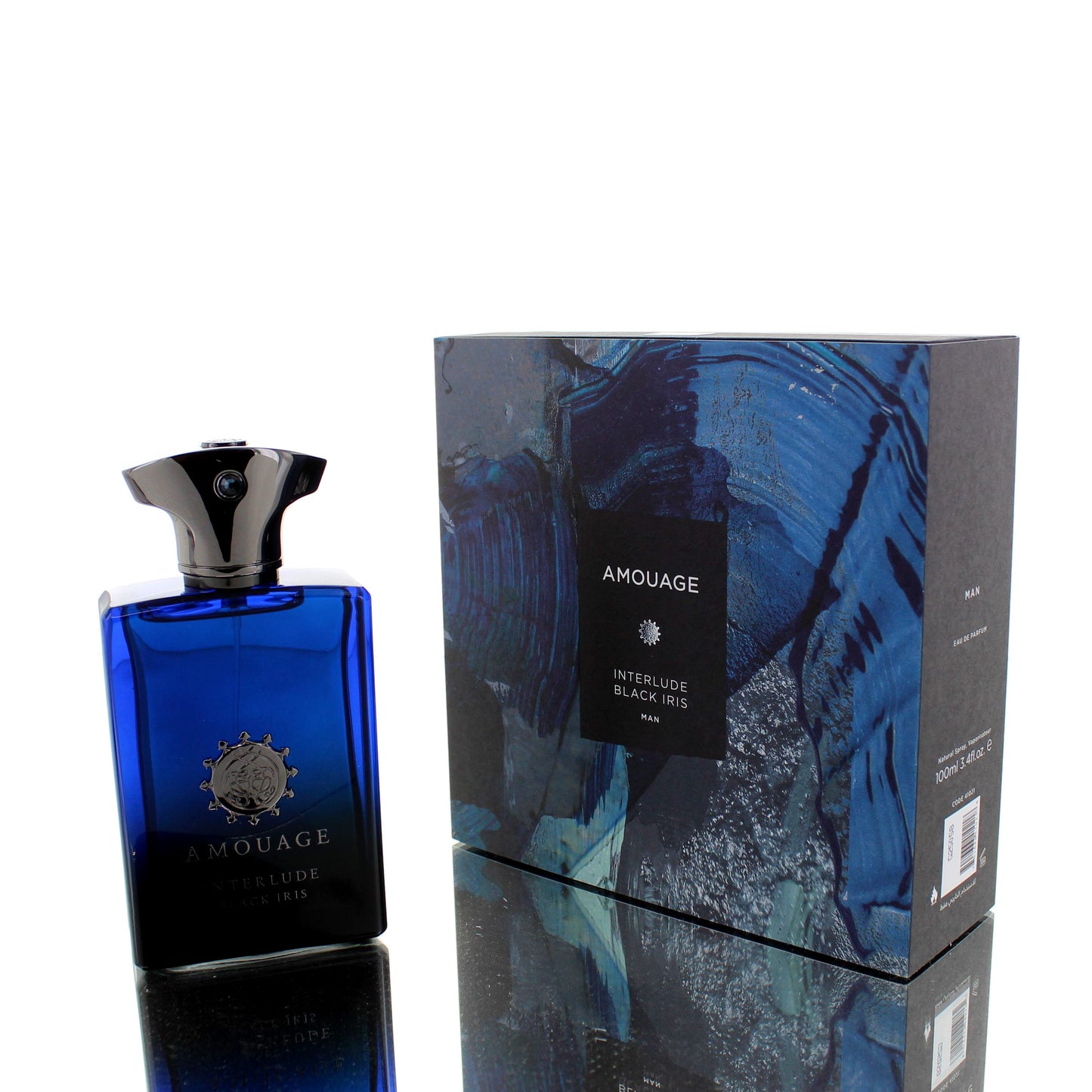 Amouage Interlude Black Iris For Man Eau De Parfum Perfume Boxed