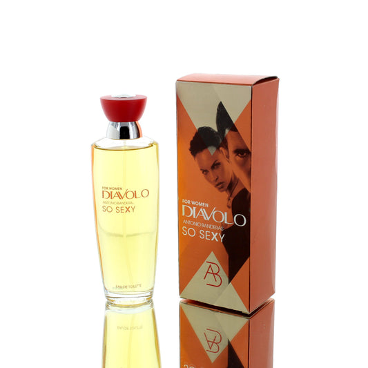 Antonio Banderas Diavolo So Sexy For Woman Eau De Toilette Perfume Boxed
