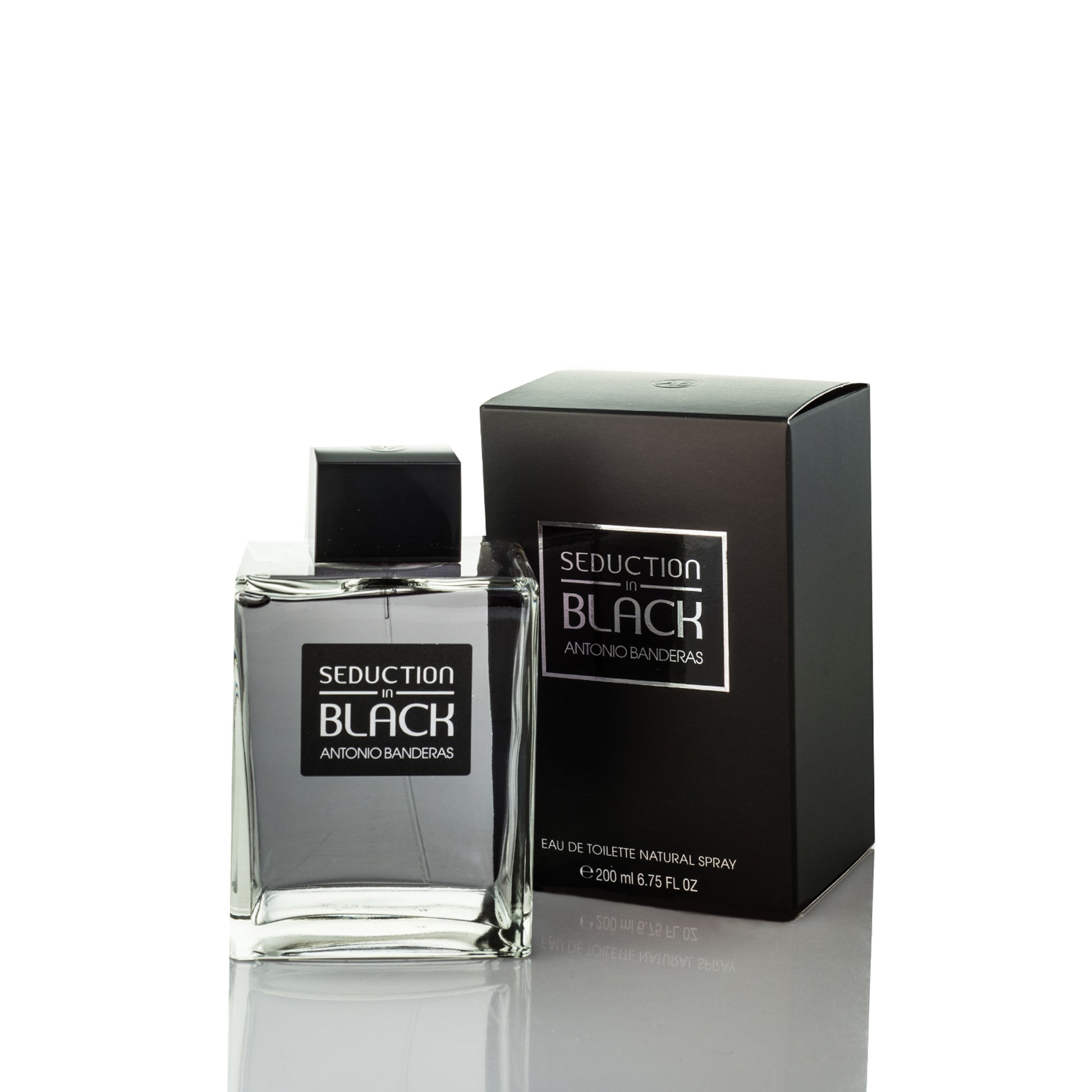 Antonio Banderas Seduction Black For Man Eau De Cologne Perfume Boxed