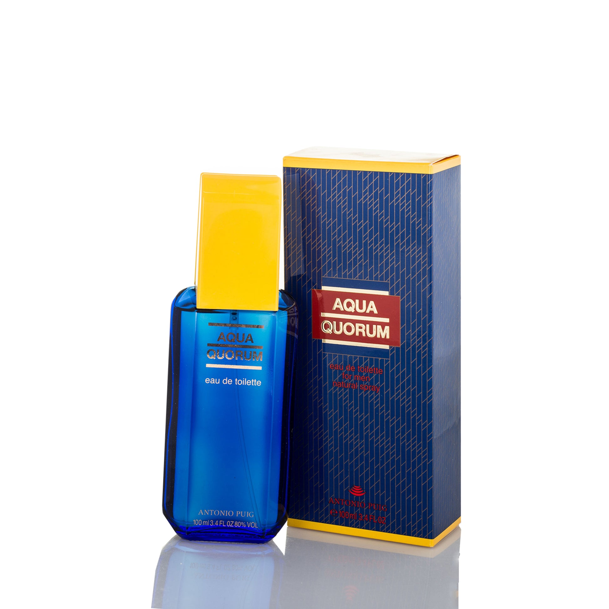 Antonio Puig Aqua Quorum Cologne For Man Eau De Toilette Perfume Boxed