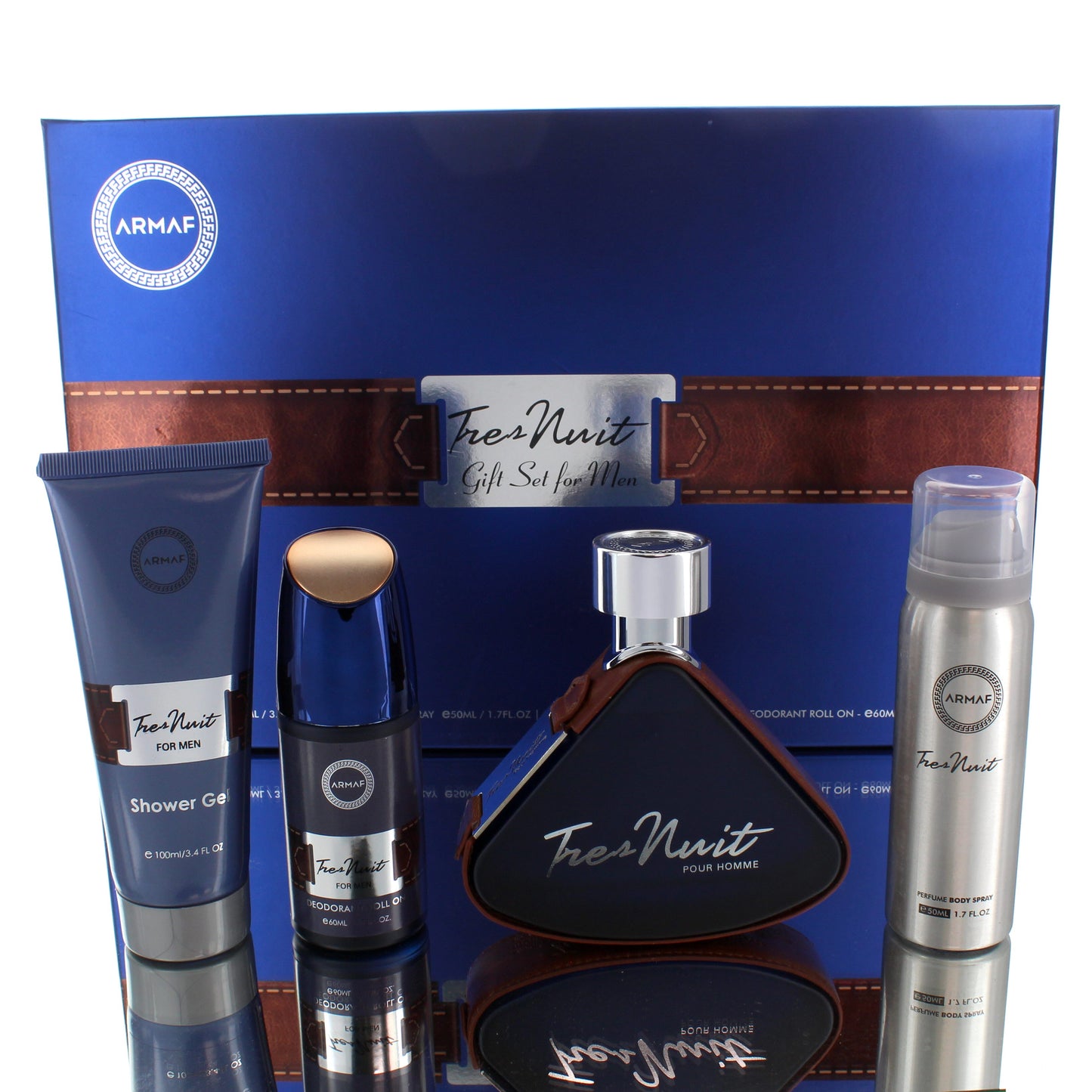 Armaf Tres Nuit (Green Irish Twist) for Man Eau De Toilette Perfume Gift Set