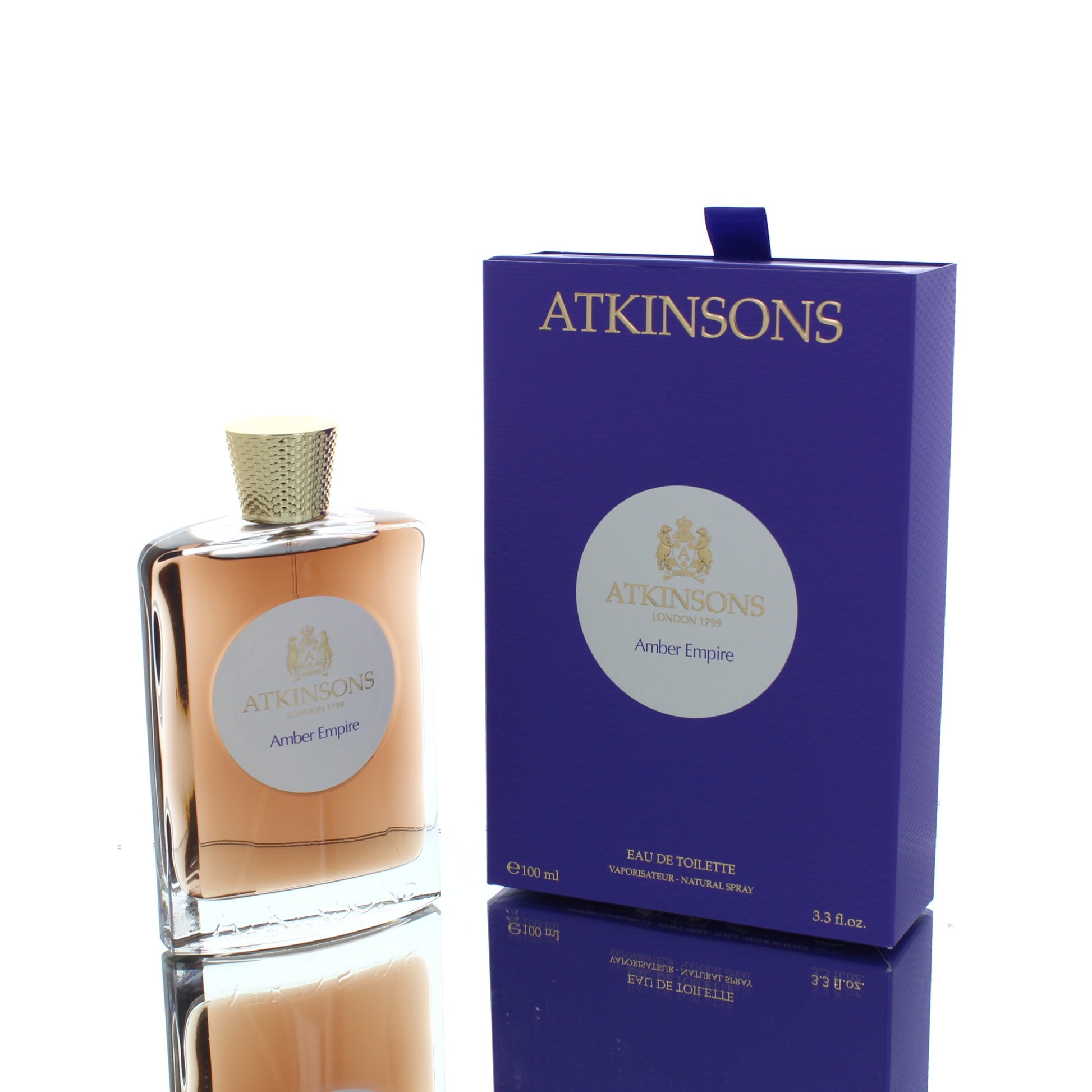 Atkinsons Amber Empire For Man/Woman Eau De Toilette Perfume Boxed