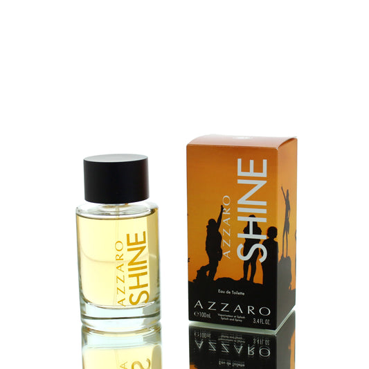 Azzaro Shine For Man Eau De Toilette Perfume Boxed