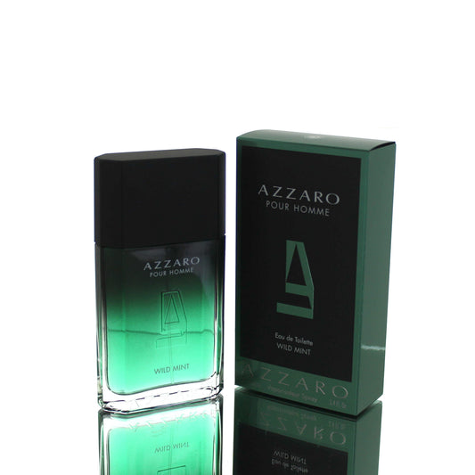 Azzaro Pour Homme Wild Mint For Man Eau De Toilette Perfume Boxed