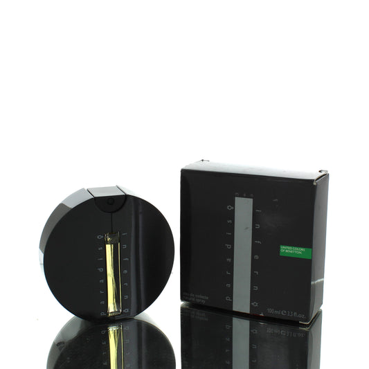 Benetton Inferno Paradiso (Black) For Man Eau De Toilette Perfume Tester