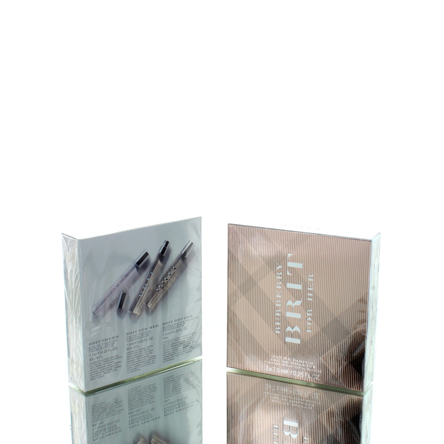 Burberry Brit Miniature Holiday Pack For Woman Eau De Toilette Perfume Gift Set