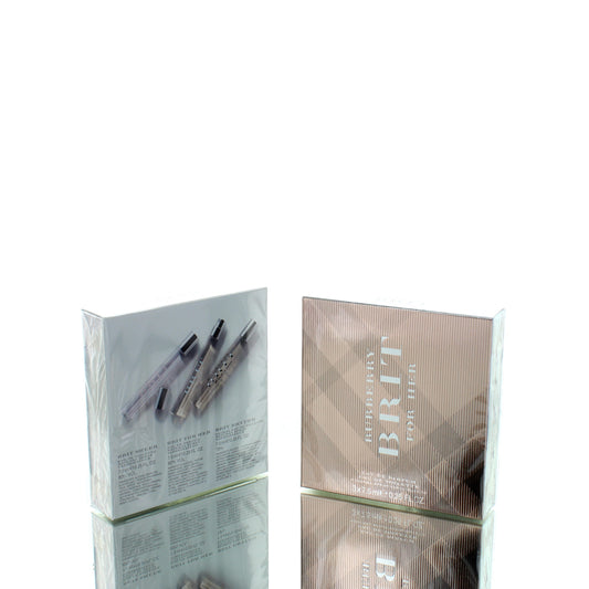 Burberry Brit Miniature Holiday Pack For Woman Eau De Toilette Perfume Gift Set