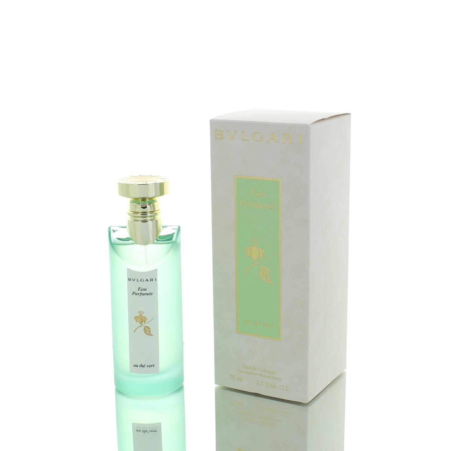 Bvlgari Eau Parfumee Au the Vert (Green Tea) For Woman Eau De Parfum Perfume Boxed