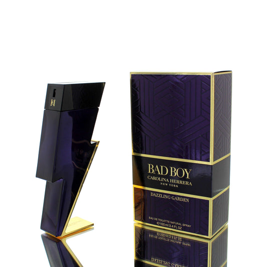 Carolina Herrera Bad Boy Dazzling Garden For Man Eau De Toilette Perfume Boxed