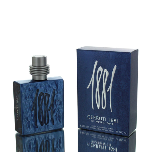 Cerruti 1881 Silver Night For Man Eau De Parfum Perfume Boxed