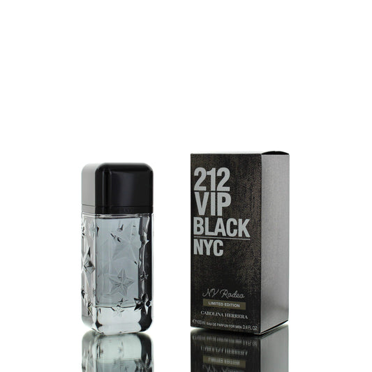 Carolina Herrera 212 VIP Black NY Rodeo For Man Eau De Parfum Perfume Boxed