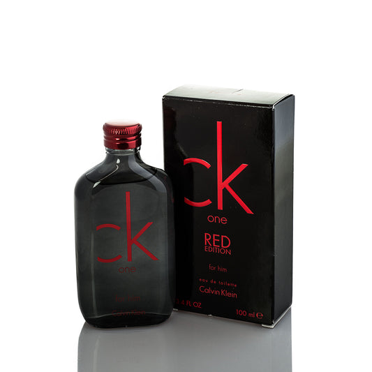 Ck One Red For Man Eau De Toilette Perfume Boxed