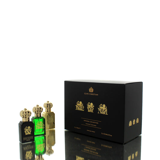 Clive Christian Feminine (1872, X, No1) 3x10ml Traveller Gift Set For Woman Eau De Parfum Perfume Gift Set