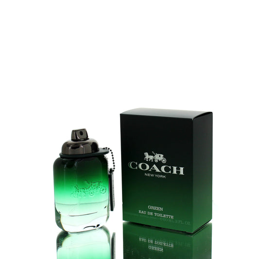 Coach Green For Man Eau De toilette Perfume Boxed