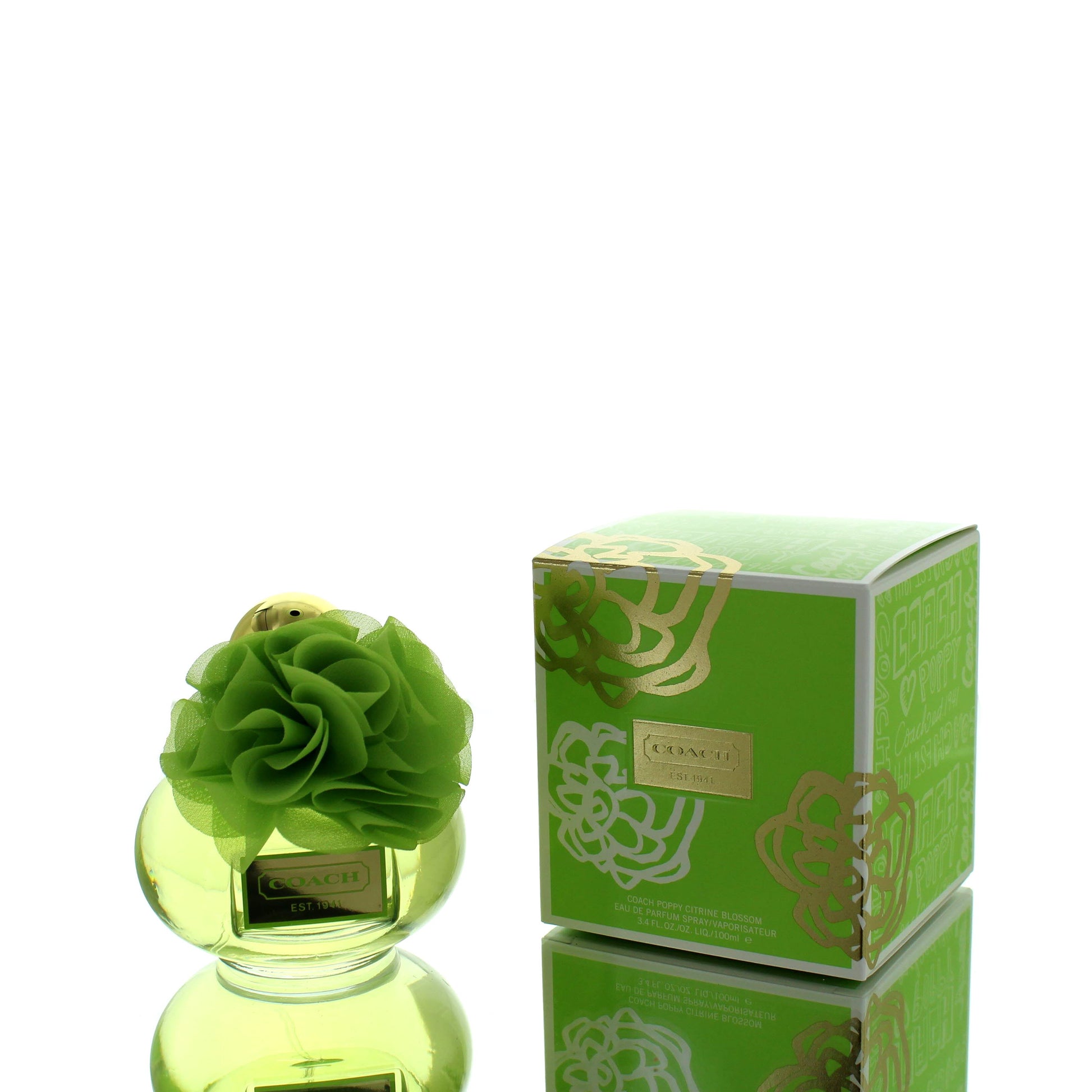 Coach Poppy Citrine Blossom For Woman Eau De Parfum Perfume Boxed