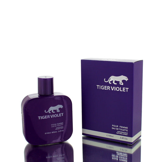 Cosmo Tiger Violet For Woman Eau De toilette Perfume Boxed