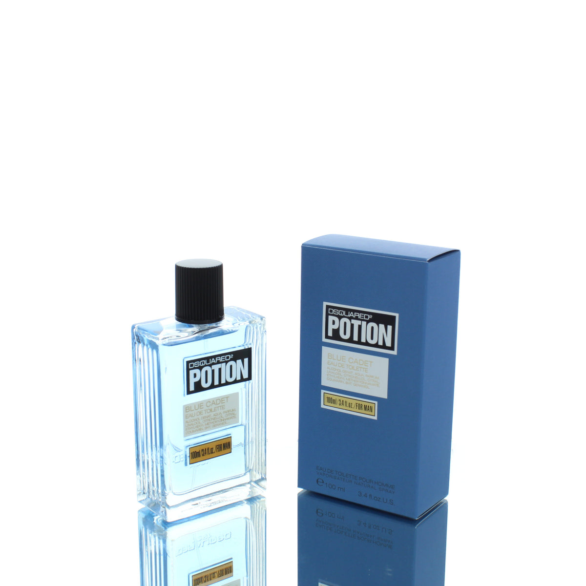 D Squared He Wood Blue Potion Cadet For Man Eau De Toilette Perfume Boxed