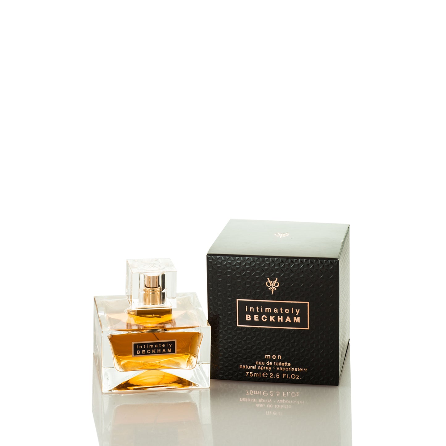 David Beckham Intimately For Man Black Cologne Eau de Toilette Perfume Tester