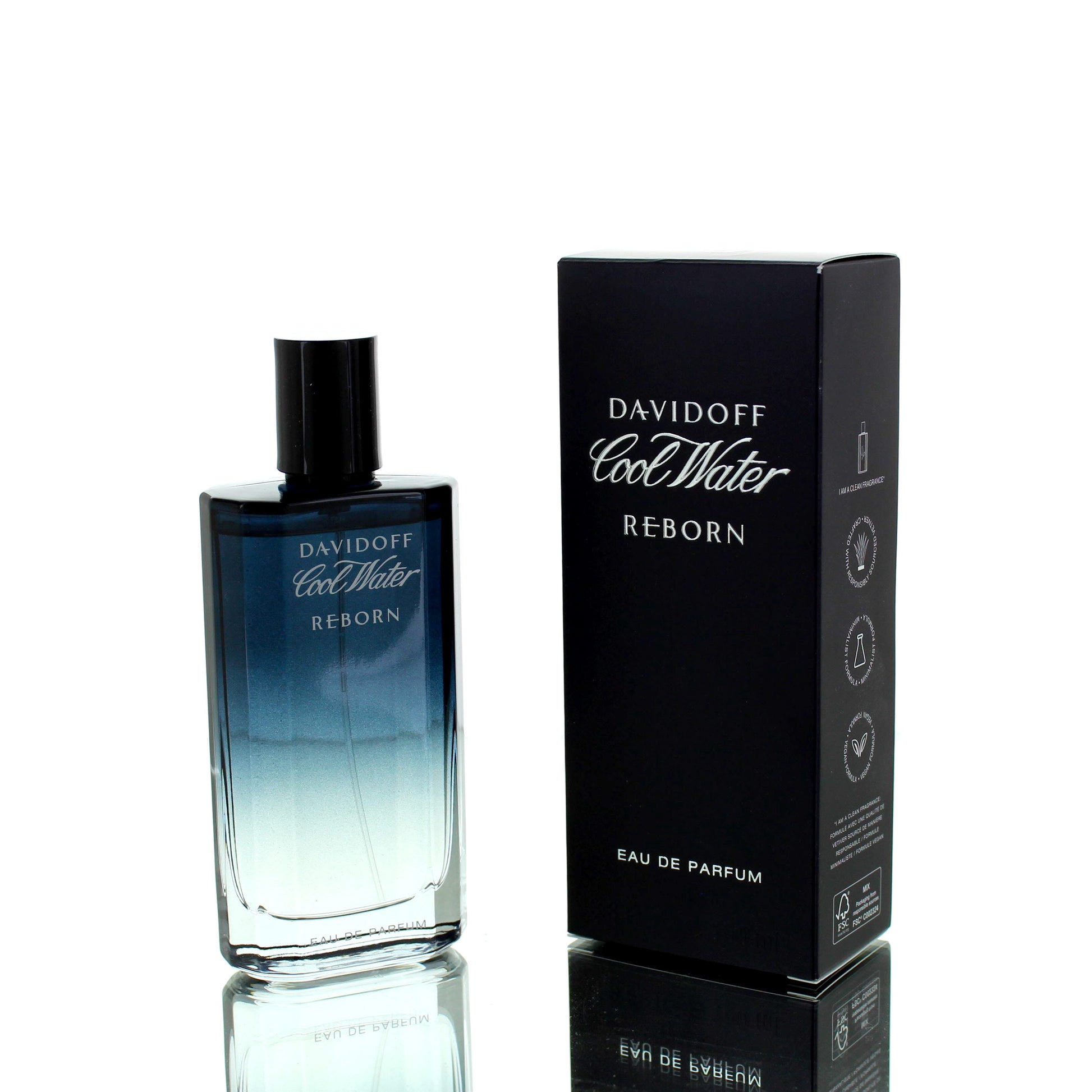 Davidoff Cool Water Reborn For Man Eau De Parfum Perfume Boxed