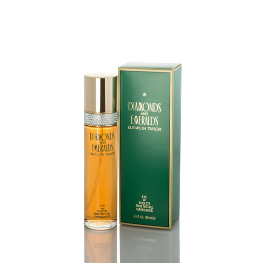 Elizabeth Taylor Diamonds & Emeralds Green For Woman Eau De Toilette Perfume Boxed