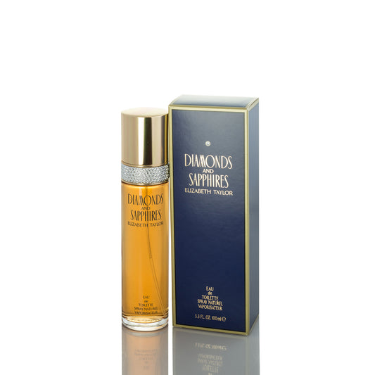 Elizabeth Taylor Diamonds & Saphires Blue For Woman Eau De Toilette Perfume Boxed
