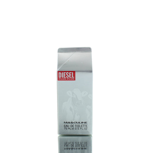 Diesel Plus Plus (Milk Carton, White) For Man Eau De Toilette Perfume Tester