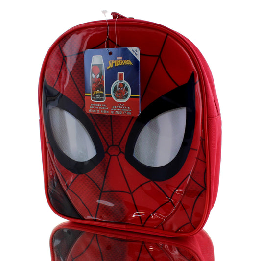 Disney Spiderman (With Kids BackPack) For Boys Eau De Toilette Perfume Gift Set