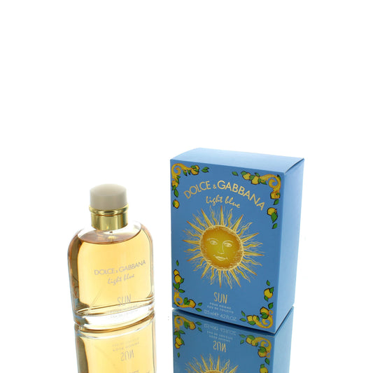 Dolce & Gabbana Light Blue Sun Edition For Man Eau De Toilette Perfume Boxed