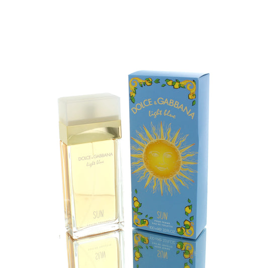 Dolce & Gabbana Light Blue Sun For Woman Eau De Toilette Perfume Boxed
