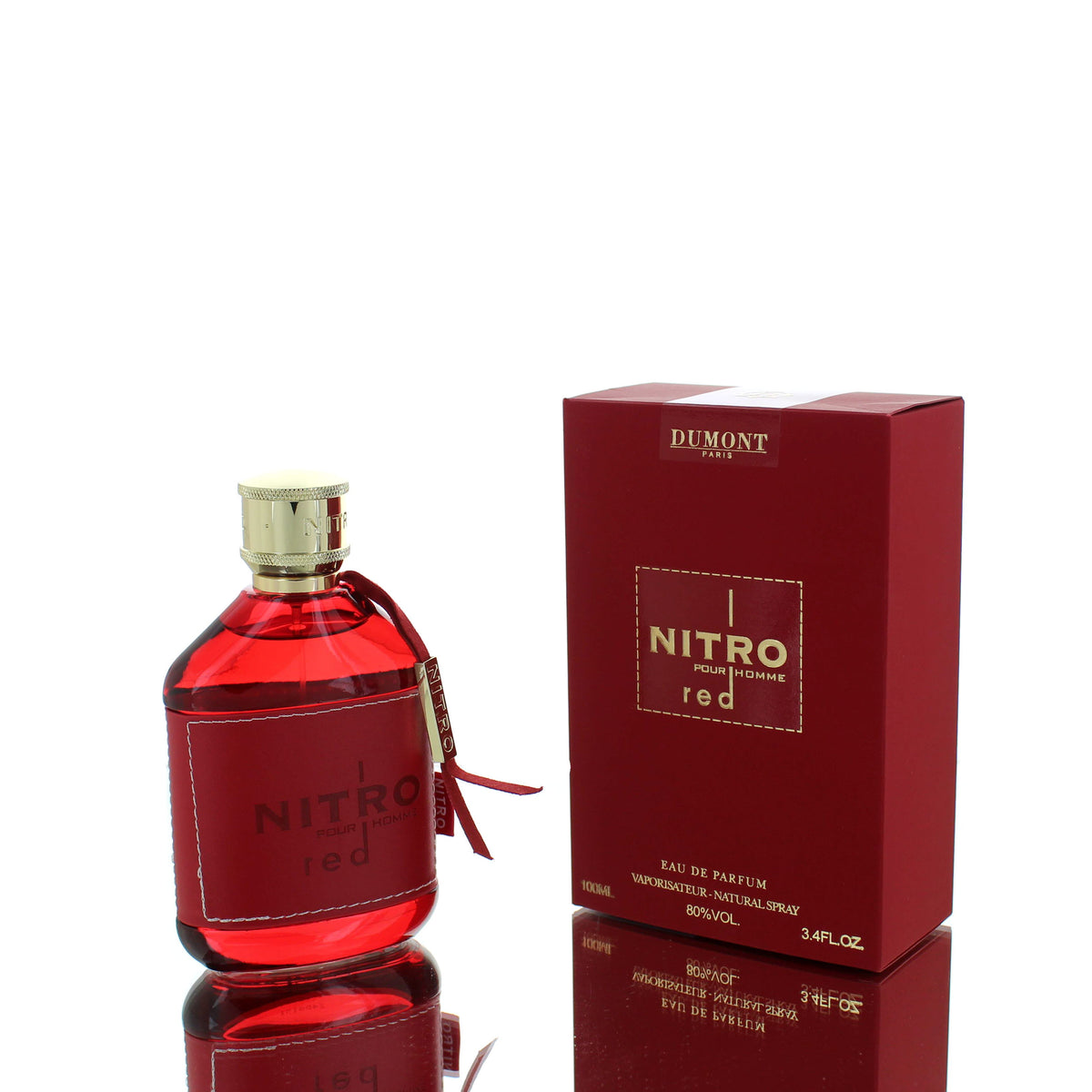 Dumont Nitro Red For Man Eau De Parfum Perfume Boxed