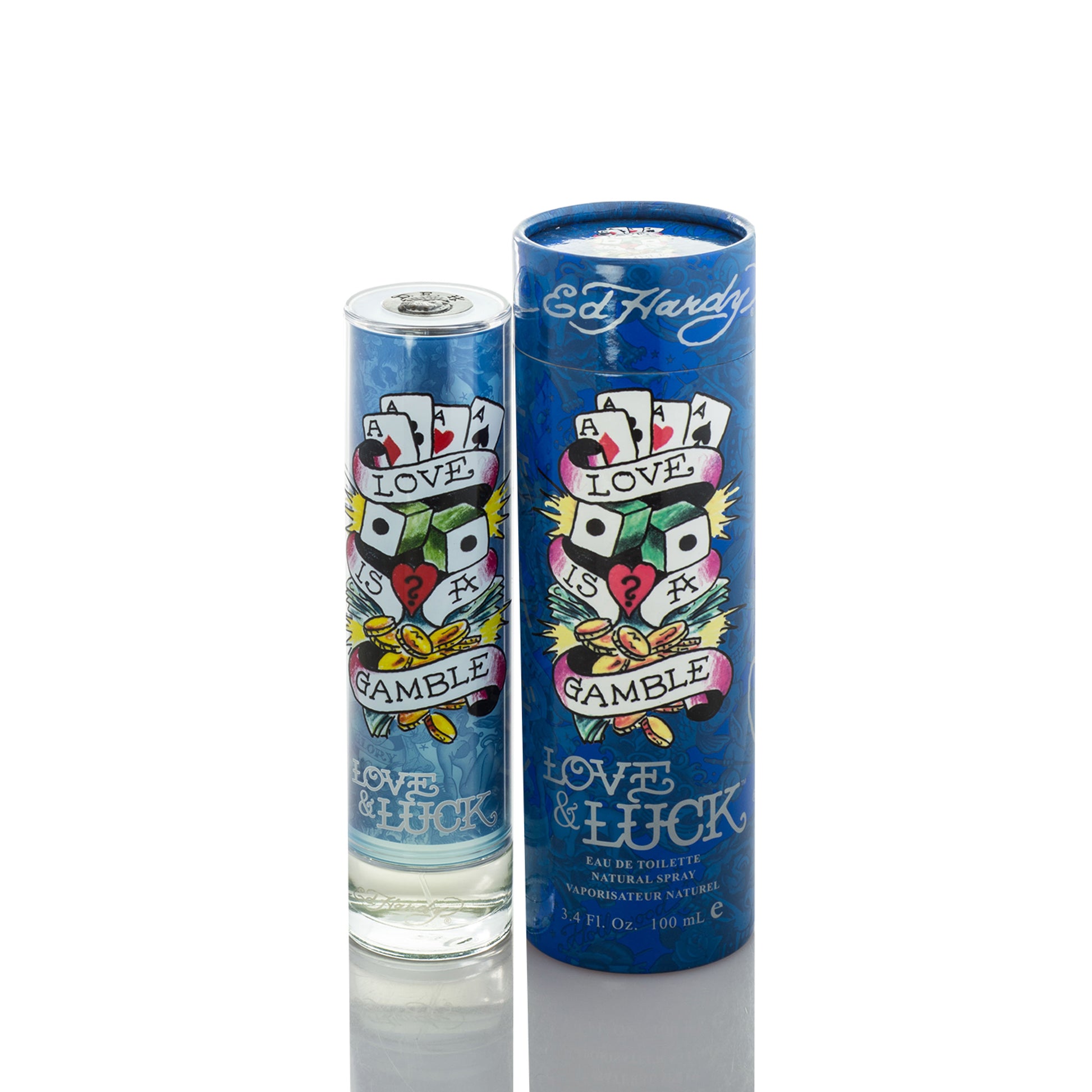 Ed Hardy Love Luck For Man Eau De Toilette Perfume Tester