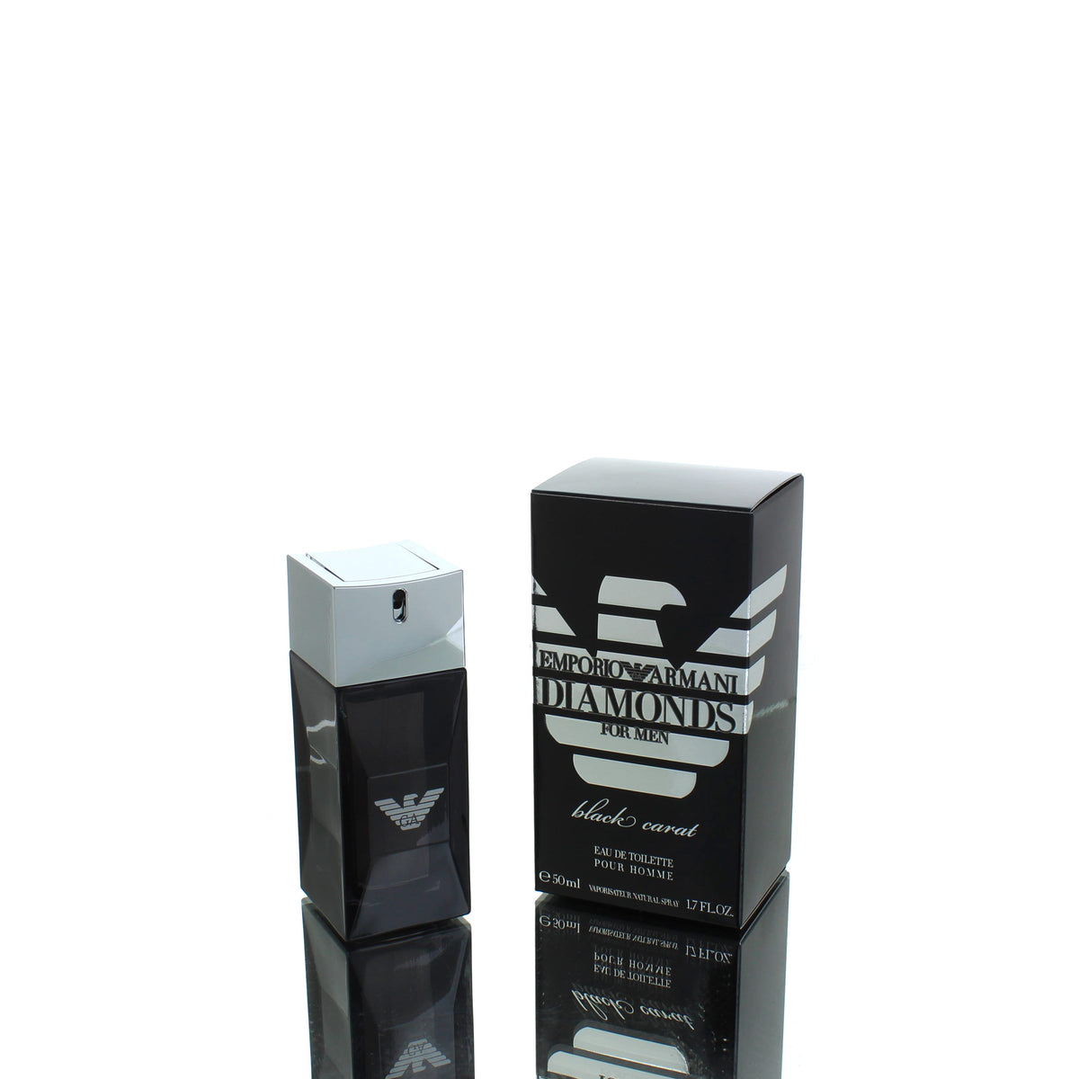 Emporio Armani Diamonds Black Carat For Man Eau De Toilette Perfume Boxed
