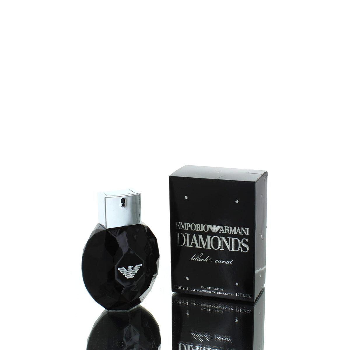 Emporio Armani Diamonds Black Carat For Woman Eau De Parfum Perfume Tester