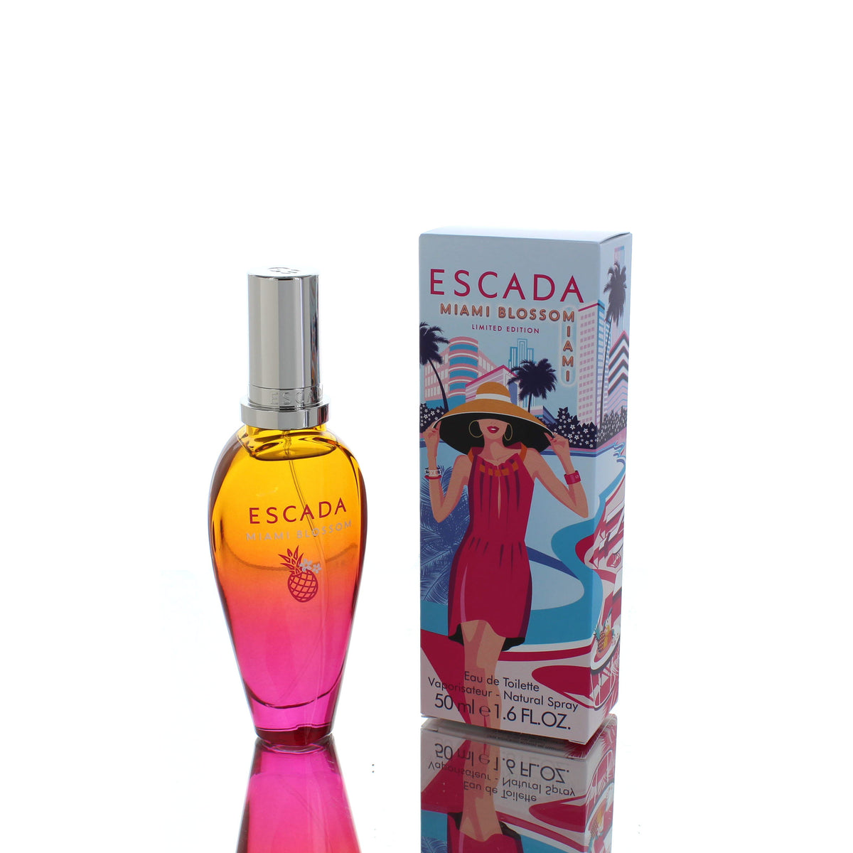 Escada Miami Blossom For Woman Eau De Toilette Perfume Boxed