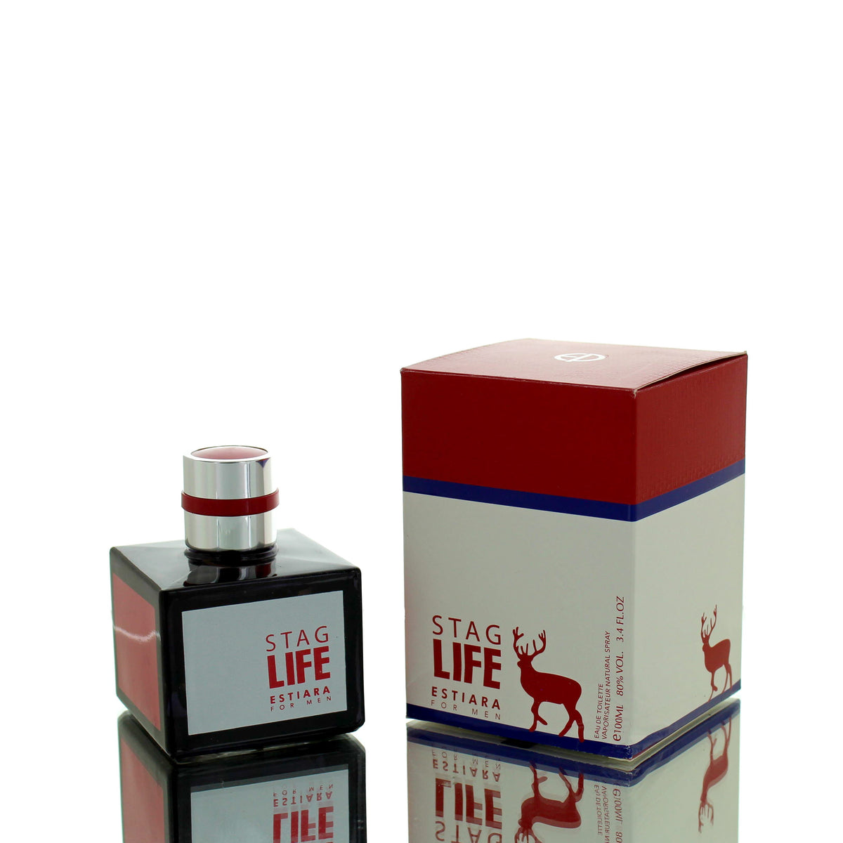 Estiara Stag Life For Man Eau De Toilette Perfume Boxed