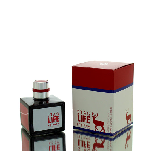 Estiara Stag Life For Man Eau De Toilette Perfume Boxed