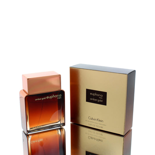 Calvin Klein Euphoria Amber Gold For Man Eau De Parfum Perfume Boxed
