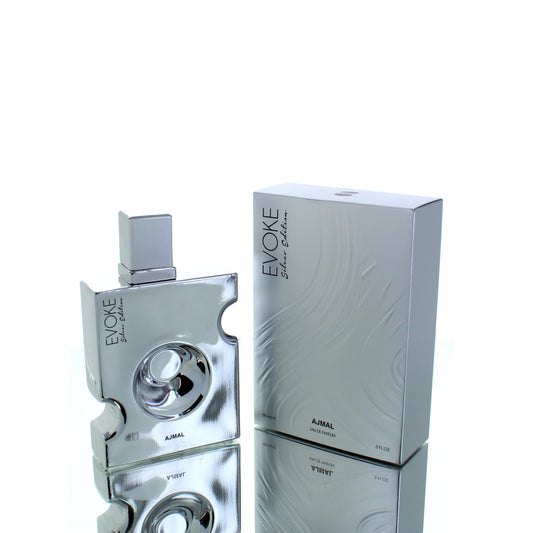 Ajmal Evoke Silver Edition For Man Eau De Parfum Perfume Boxed
