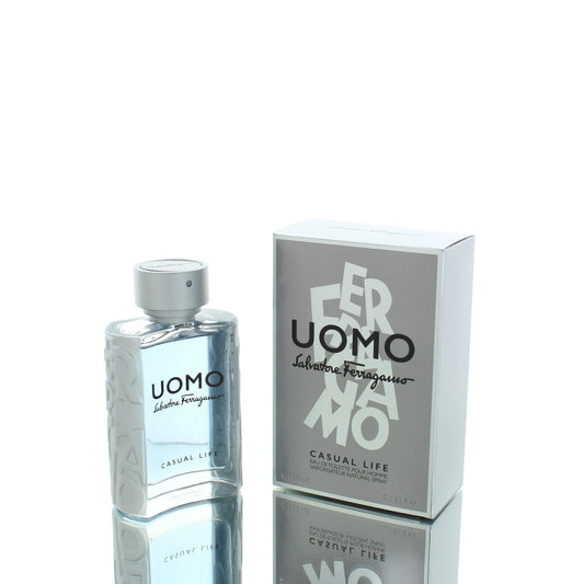 Uomo Casual Life by Salvatore Ferragamo For Man Eau De Toilette Perfume Tester