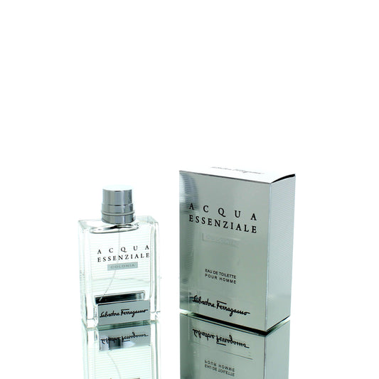 Salvatore Ferragamo Acqua Essenziale Colonia For Man Eau De Cologne Perfume Boxed