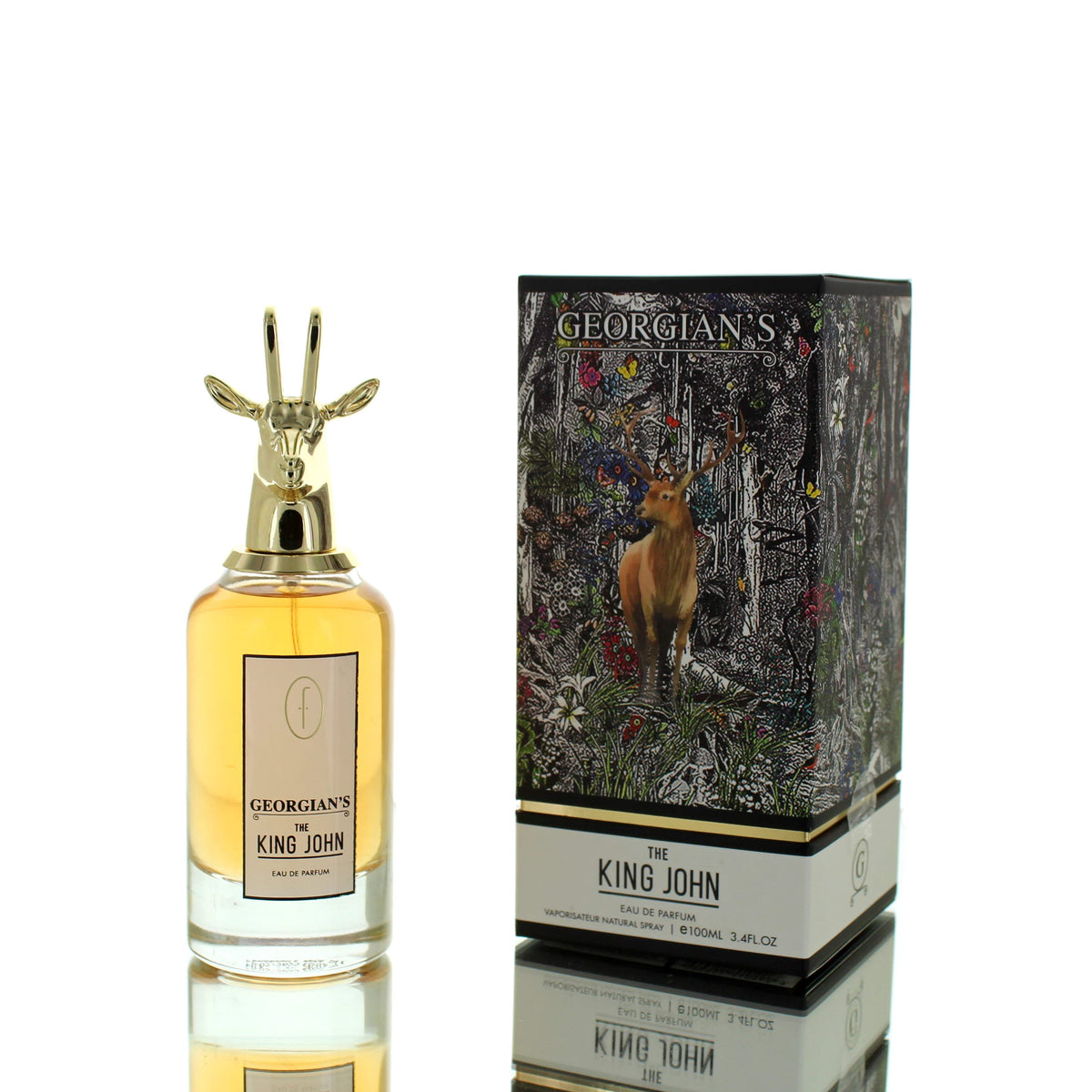 Flavia Georgian's The King John For Man Eau De Parfum Perfume Boxed