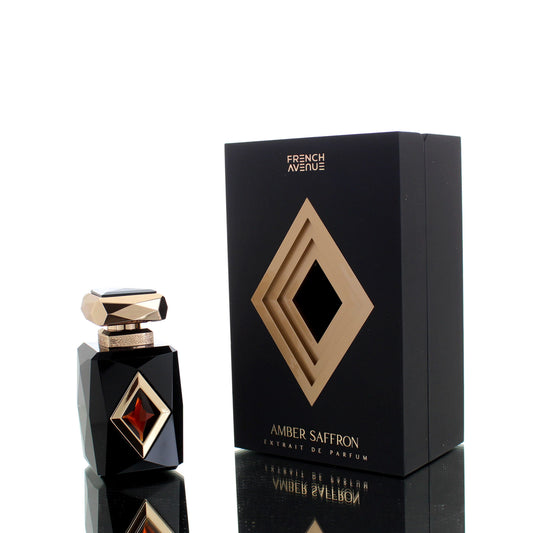 Fragrance World Amber Saffron For Man/Woman Extrait De Parfum Perfume Boxed