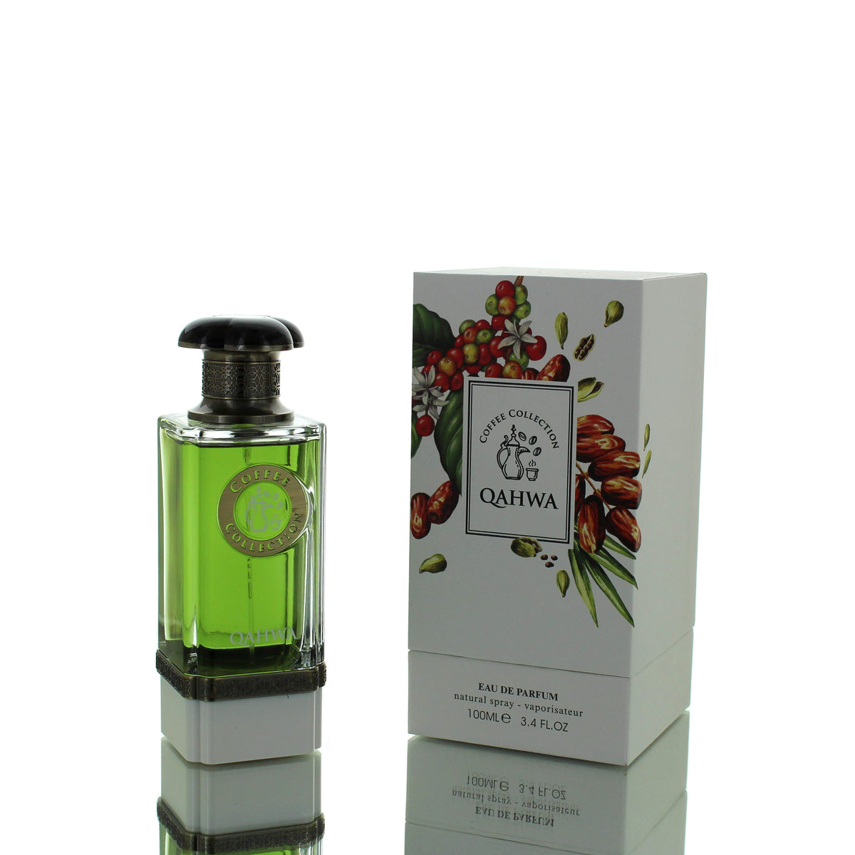Fragrance World Coffee Collection Qahwa For Man/Woman Eau De Parfum Perfume Boxed